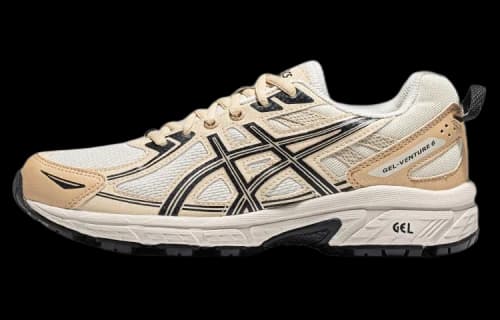 ASICS Gel-Venture 6 Running Shoes 'Beige Black' (Women's)