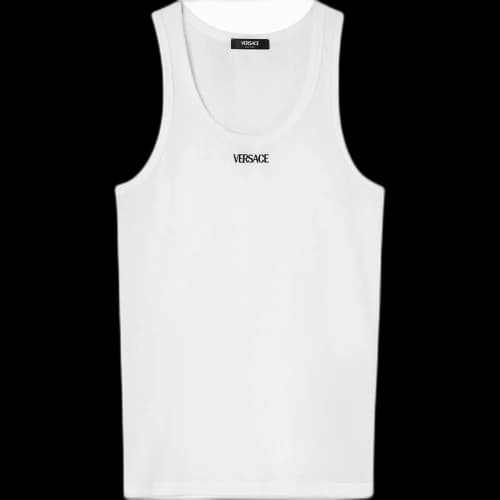 Versace Tank Top 'Optical White'