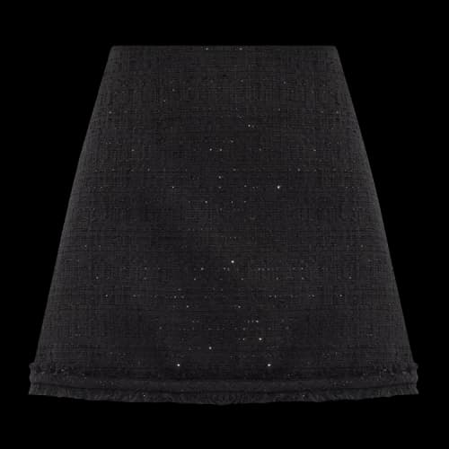Versace Tweed Skirt 'Black'