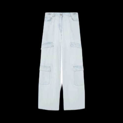 Versace Denim Pants 'Light Blue Ice'