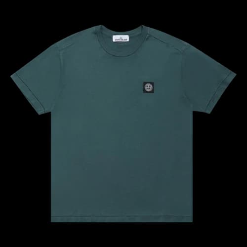 Stone Island Logo Patch T-Shirt 'Bottle Green'