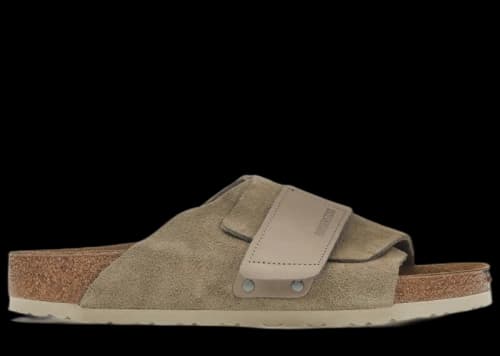 Birkenstock Kyoto Nubuck Suede Taupe