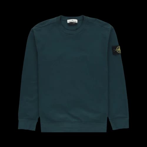 Stone Island Overdyed Crewneck 'Bottle Green'