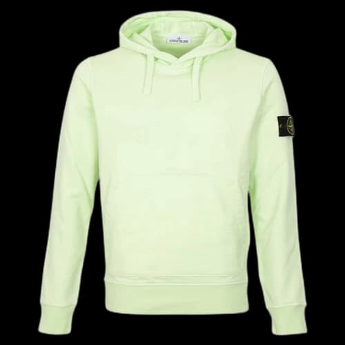 Stone Island Logo Hoodie Mint Green