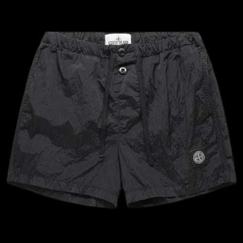 Stone Island Nylon Metal Beach Shorts 'Black'