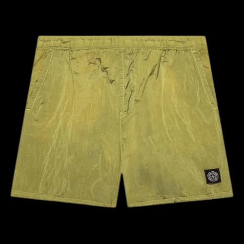 Stone Island Nylon Metal Shorts 'Yellow'