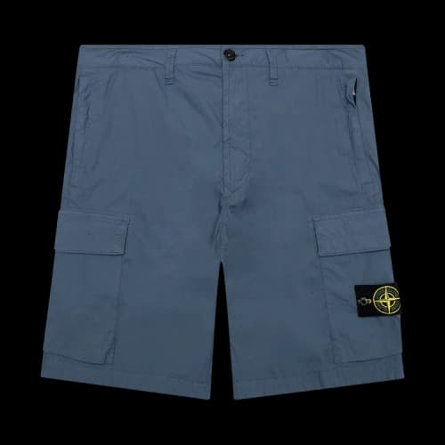 Stone Island Cargo Bermuda Shorts 'Avio Blue'