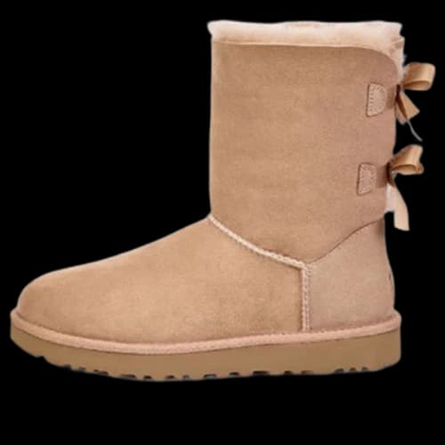 UGG Bailey Bow II 'Brown Yellow' (Women's)