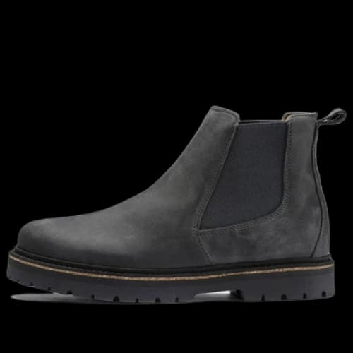 Birkenstock Stalon Natural Leather Nubuck 'Grey'