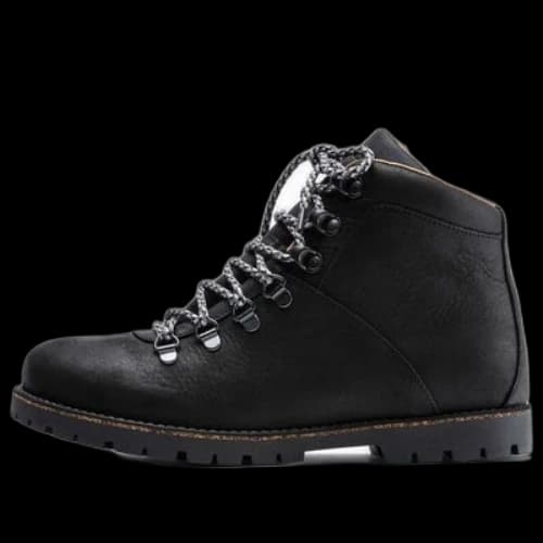Birkenstock Jackson Nubuck Leather Shoes 'Black'