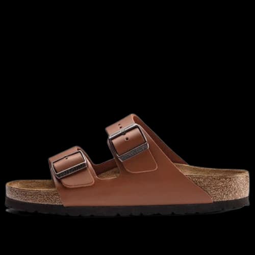 Birkenstock Arizona Series Cowhide Minimalistic Cozy Brown Version