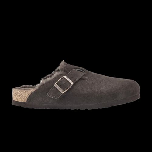 Birkenstock Boston Shearling Suede 'Mocha'