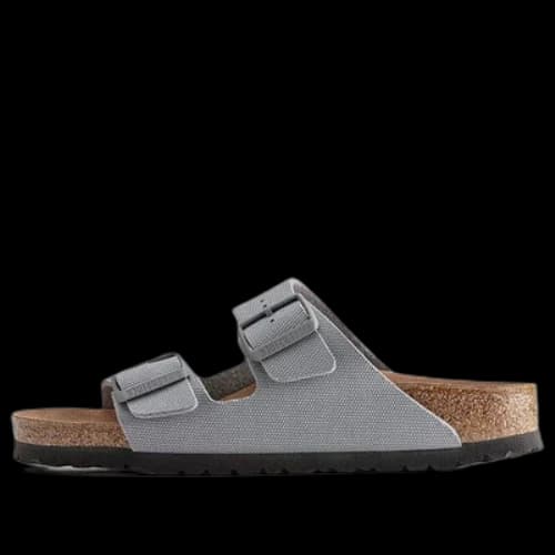 Birkenstock Arizona Vegan Men Textile 'Stone Coin'