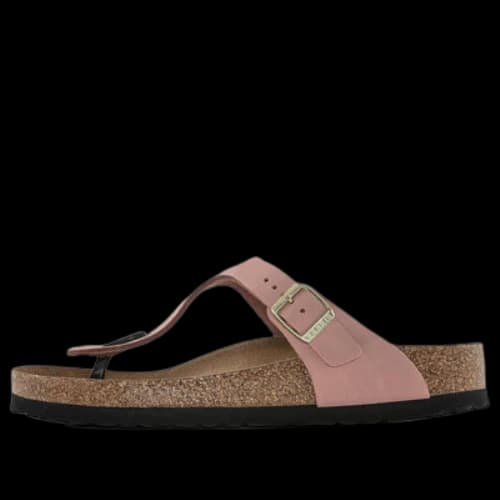 Birkenstock Gizeh Soft Footbed Nubuk Leather Narrow Fit Sandals 'Geo Camo Khaki'