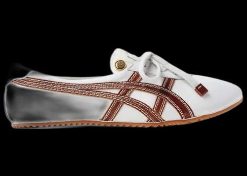 ASICS Onitsuka Tiger Tai-Chi Sakura Nappa Versace Brown White
