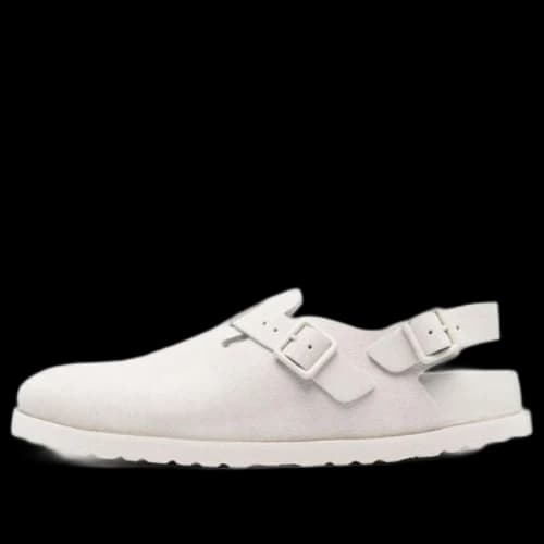 Birkenstock 1774 III Tokyo Suede Leather Narrow Fit Sandals 'Bone'