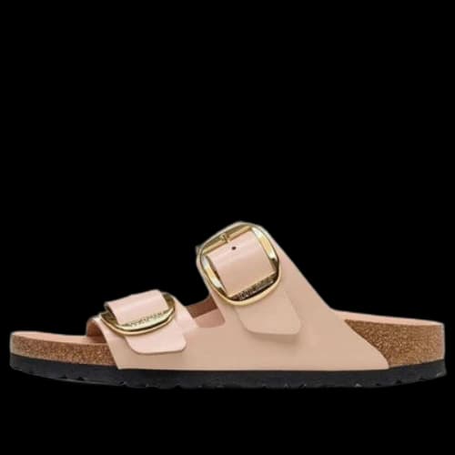 Birkenstock Arizona Big Buckle Nubuk Leather Narrow Fit 'Soft Pink' (Women's)