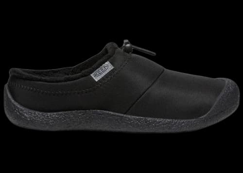 Keen Howser III Slide Black Smooth Nylon (Women's)