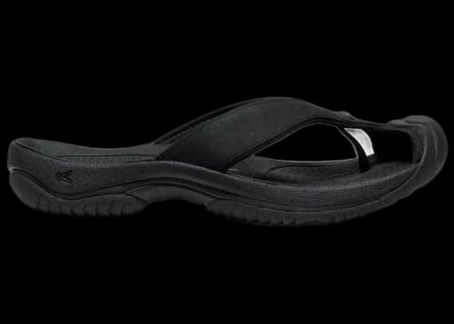 Keen Waimea Leather Flip Flop Black