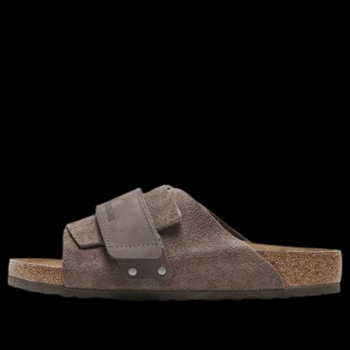 Birkenstock Kyoto Nubuck-Suede 'Concrete Gray'