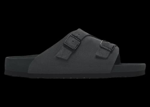 Birkenstock Zürich Suede Leather Charcoal