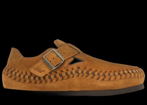 Birkenstock London Braided Shearling Kith Mink