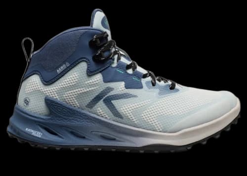 Keen Zionic NXT Waterproof Hiking Boot Ballad Blue Winter Green'