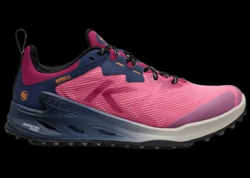 Keen Zionic NXT Waterproof Hiking Shoe Pink Lemonade Bright Marigold (Women's)