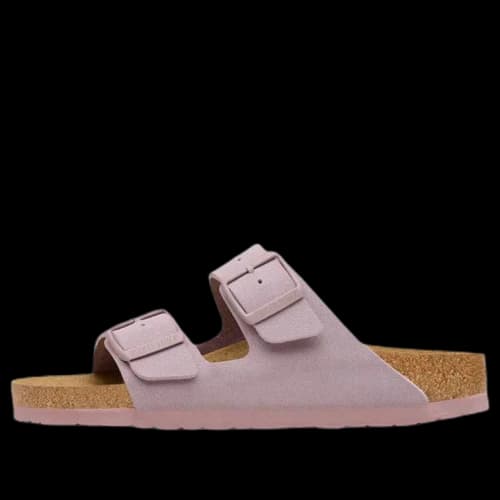 Birkenstock Arizona Birkibuc 'Faded Purple'