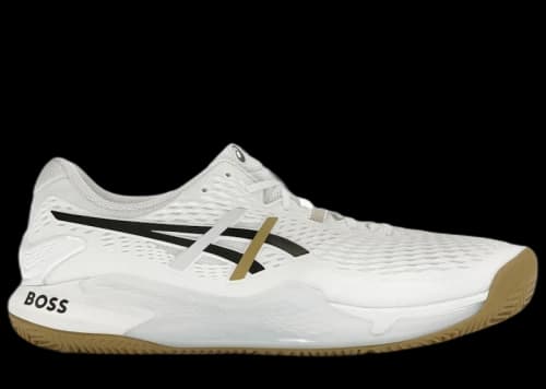 ASICS Gel-Resolution 9 Clay BOSS Matteo Berrettini White Camel