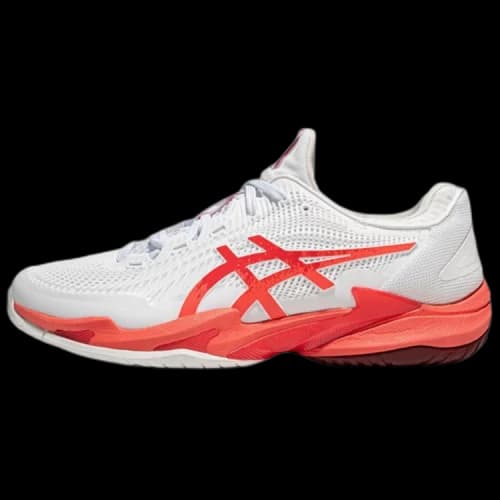 ASICS Court FF 3 Novak White Electric Red