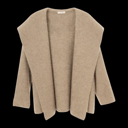 The Row Molli Cardigan 'Light Pebble'