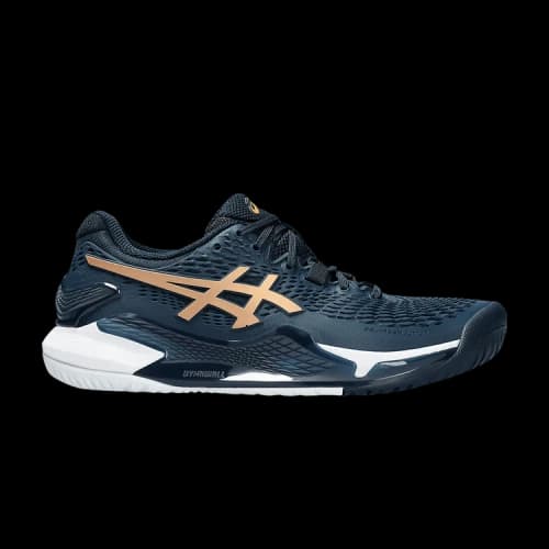 ASICS Gel-Resolution 9 French Blue Pure Gold (Women's)