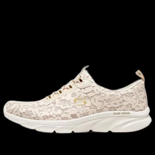 Skechers Dlux Comfort Shoes 'Pink White' (Women's)