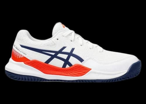 ASICS Gel-Resolution 9 Clay White Blue Expanse (GS)
