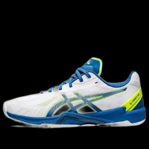 ASICS V-Swift FF 3 Low Tops Wear-resistant Volleyball Shoes White Blue
