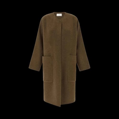 The Row Tiberus Coat 'Otter'