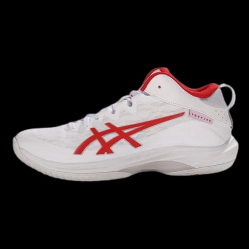 ASICS GELHOOP V17 Abrasion Resistant Low top Basketball Shoes Men's White Red