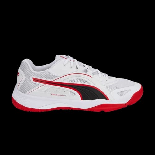 Puma Solarstrike 2 Racquet 'White High Risk Red'