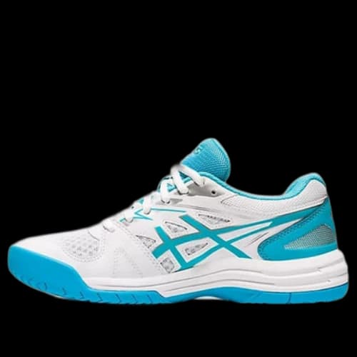 ASICS Upcourt 4 Running Shoes White/Blue (Women's)