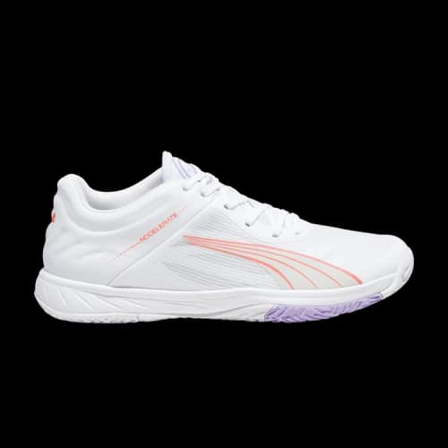 Puma Accelerate Turbo Court 'White Fire Orchid Violet' (Women's)