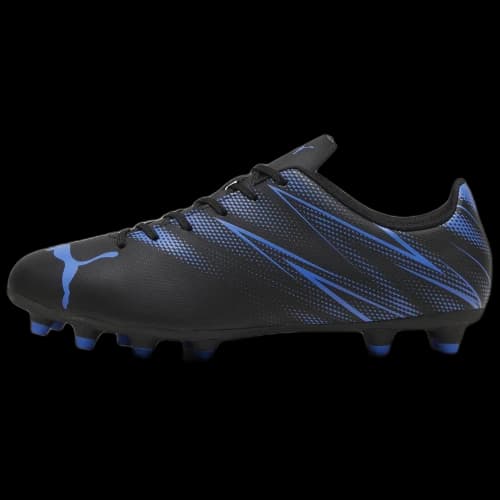 PUMA Attacanto Soccer Shoes Men's Black Blue