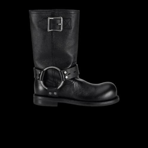 Martine Rose O Ring Moto Boot 'Black'