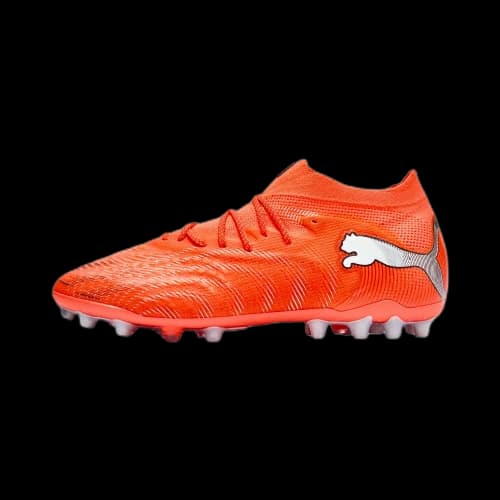 PUMA Future 9 MG Multi Ground Artificial Turf Lightweight Soccer Shoes Unisex Orange