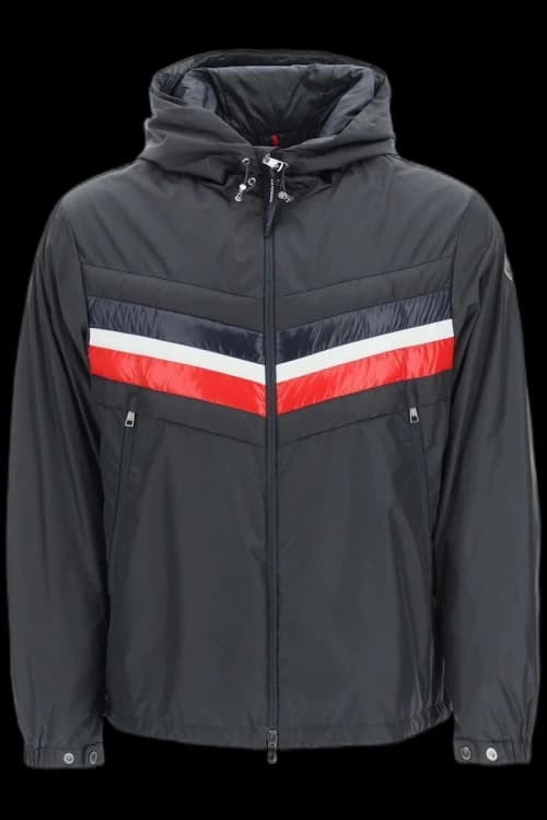 Moncler Tinian Rain Jacket Dark Grey
