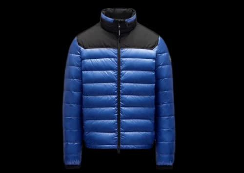 Moncler Silvere Short Down Jacket Royal Blue