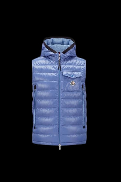 Moncler Ragot Down Gilet Dark Blue