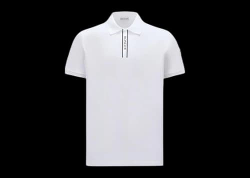Moncler Logo Polo II Shirt White