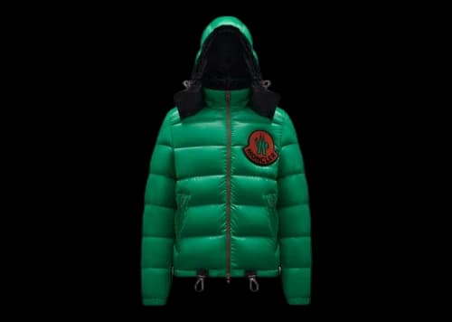 Moncler 2 Genius 1952 Man Haggi Short Down Jacket Green