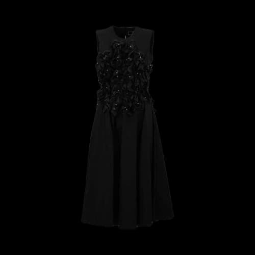 Moncler Genius x Noir Kei Ninomiya Ruched Dress 'Black'